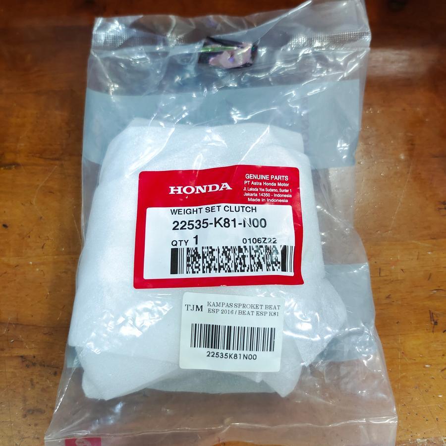 DOUBLE CAMP SPROKET CLUTCH BEAT FI ESP STATER SMOOTH K81 ต้นฉบับ AHM