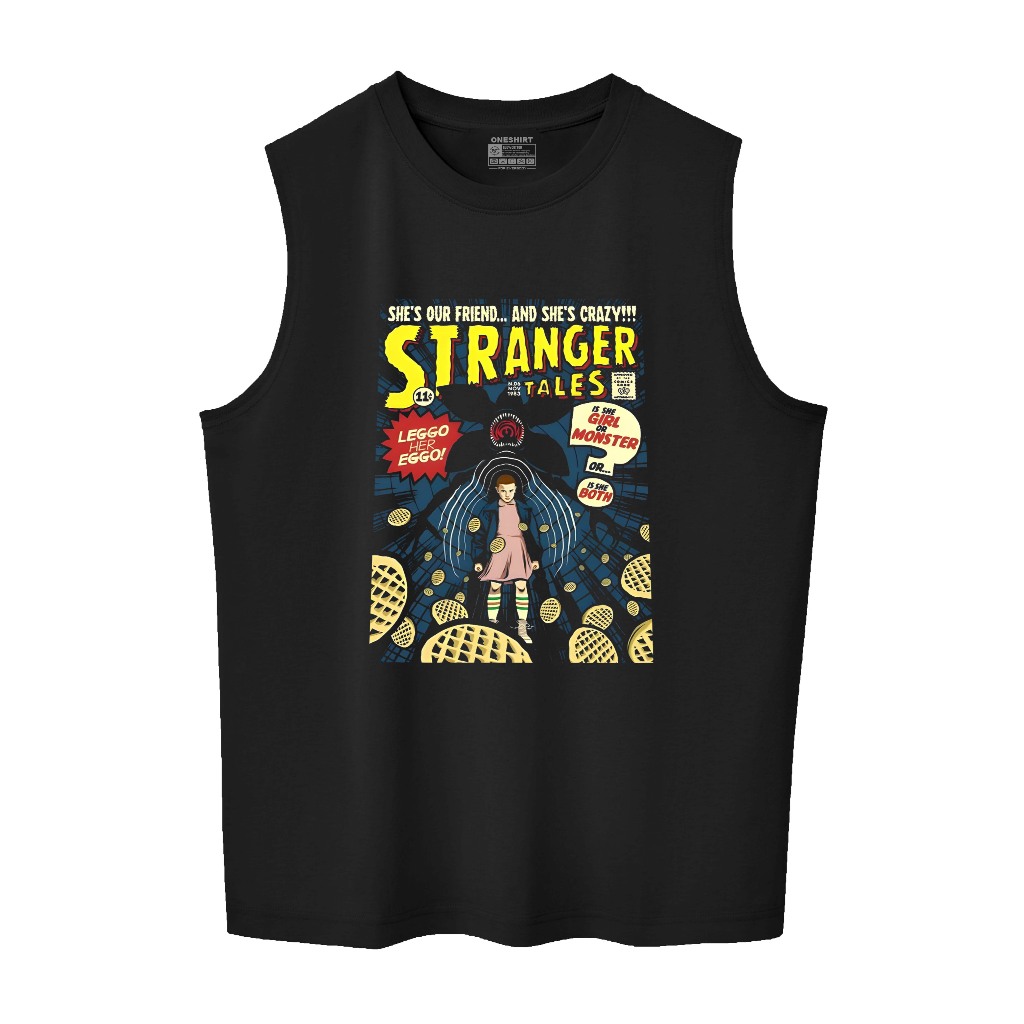 Oneshirt เสื้อยืด เสื้อกล้าม Lekkong Men Strange Tales Tanktop man วัสดุ 24s Combed