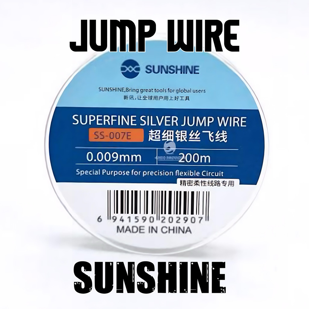 SUNSHINE SUPERFINE JUMPER WIRE 0.007MM / 0.009 200M JUMP WIRE ORIGINAL