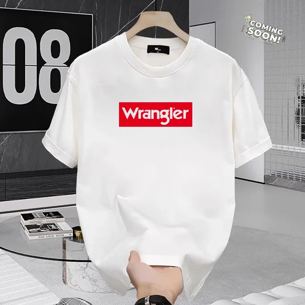MERAH Wangler Block เสื้อยืดแขนสั้น Red Motif ผู้ชายและผู้หญิง SML XL XXL Premium Unisex