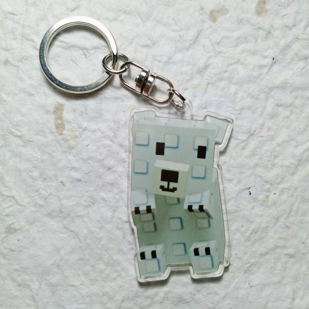 GANTUNGAN Ganci POLAR BEAR Grow A Garden พวงกุญแจหมีขั้วโลก Grow A Garden พวงกุญแจ