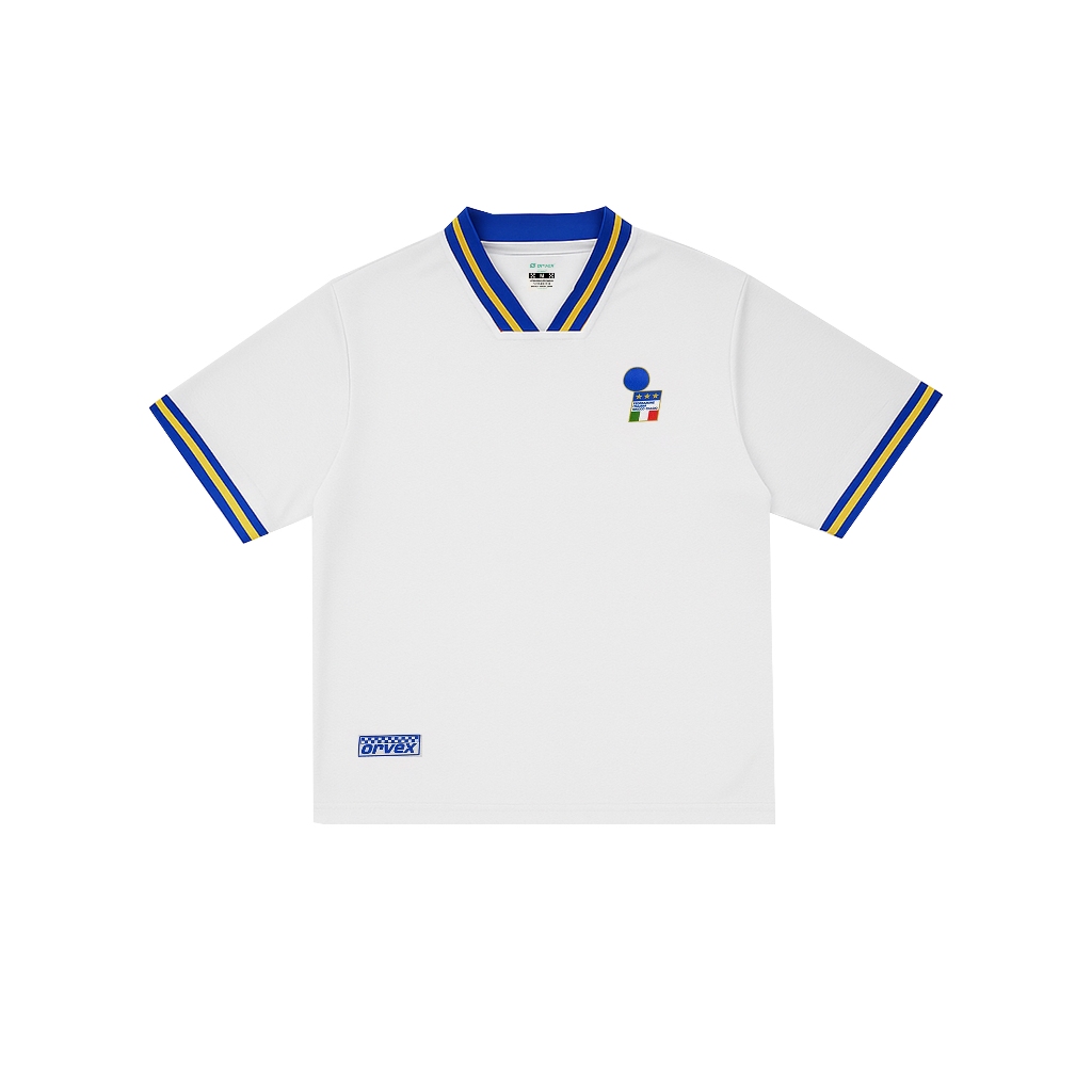 ORVEX england casual jersey y2k retro boxy oversize top สําหรับผู้ชายและผู้หญิง