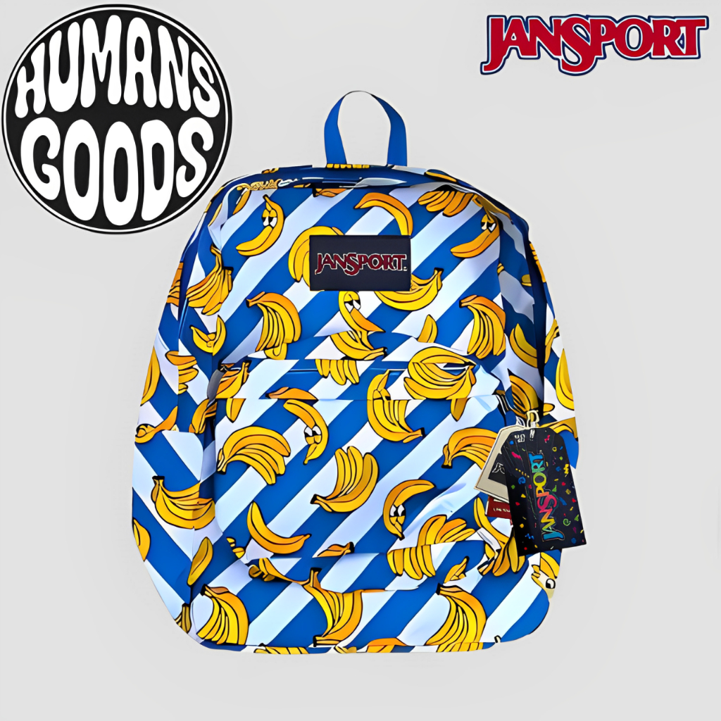 JANSPORT BANANA IMPORT SUPERBREAK BAG - JANSPORT BACKPACK - SCHOOL BAG - COLLEGE BAG - WORK BAG - OF