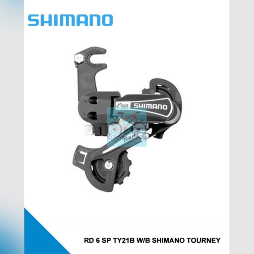 Rd สับจานหลัง เกียร์หลัง Shifter 6 7 Speed Ty-21B รุ่น Clip-on Shimano Tourney Folding