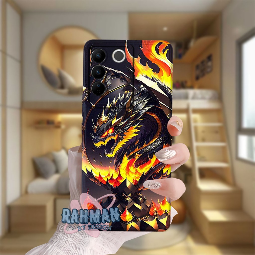 HP Kaikana Casing Vivo V27 5G - Vivo V27E - Vivo V27 Pro - Fashion Image Cool Mobile phone Case, Mob