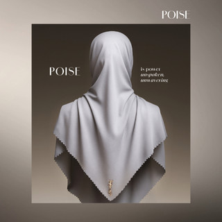 TS Luxury Hijab Voal & Scarf by Tex Saverio | Laser Cut, Kerudung segi empat, Premium, Limited Edition series series Poise