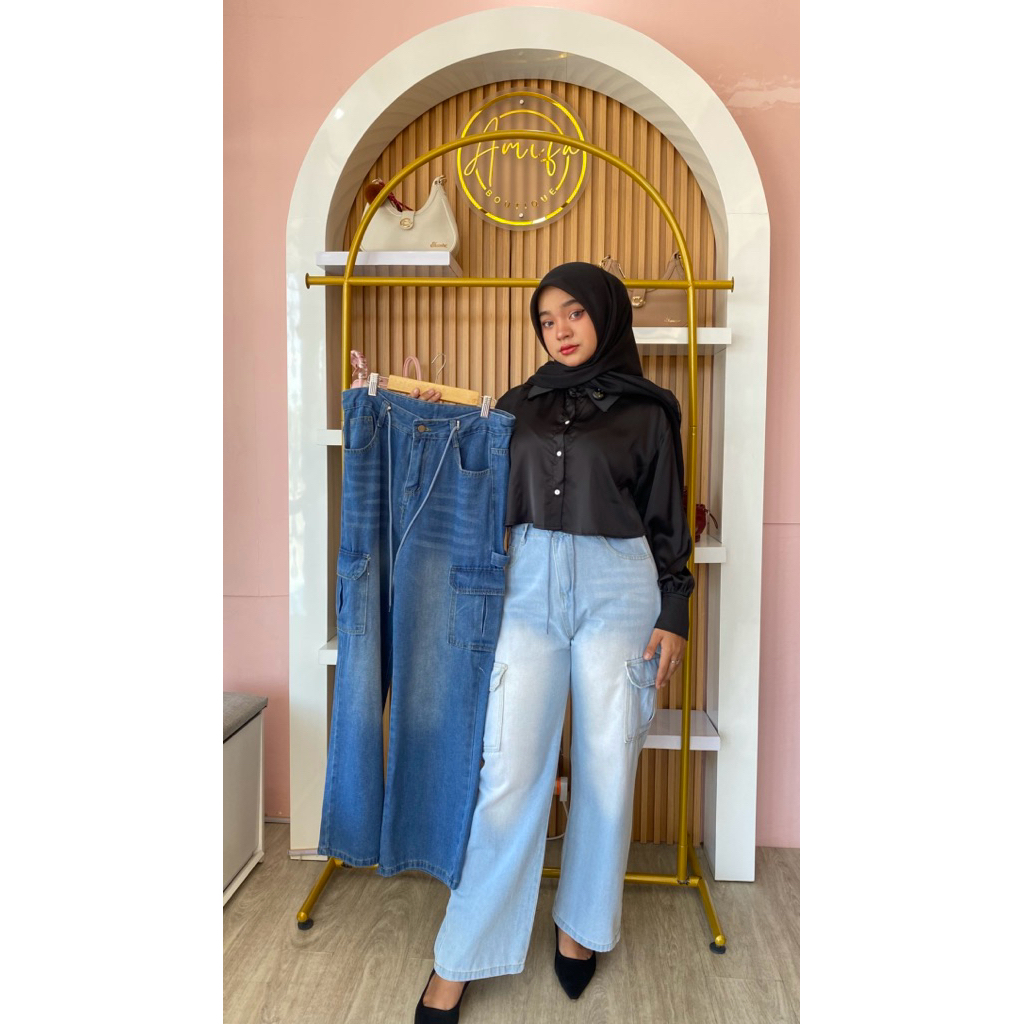 AMFA BOUTIQE - JR FASHION กางเกง CARGO ผู้หญิงนําเข้า PREMIUM BKK