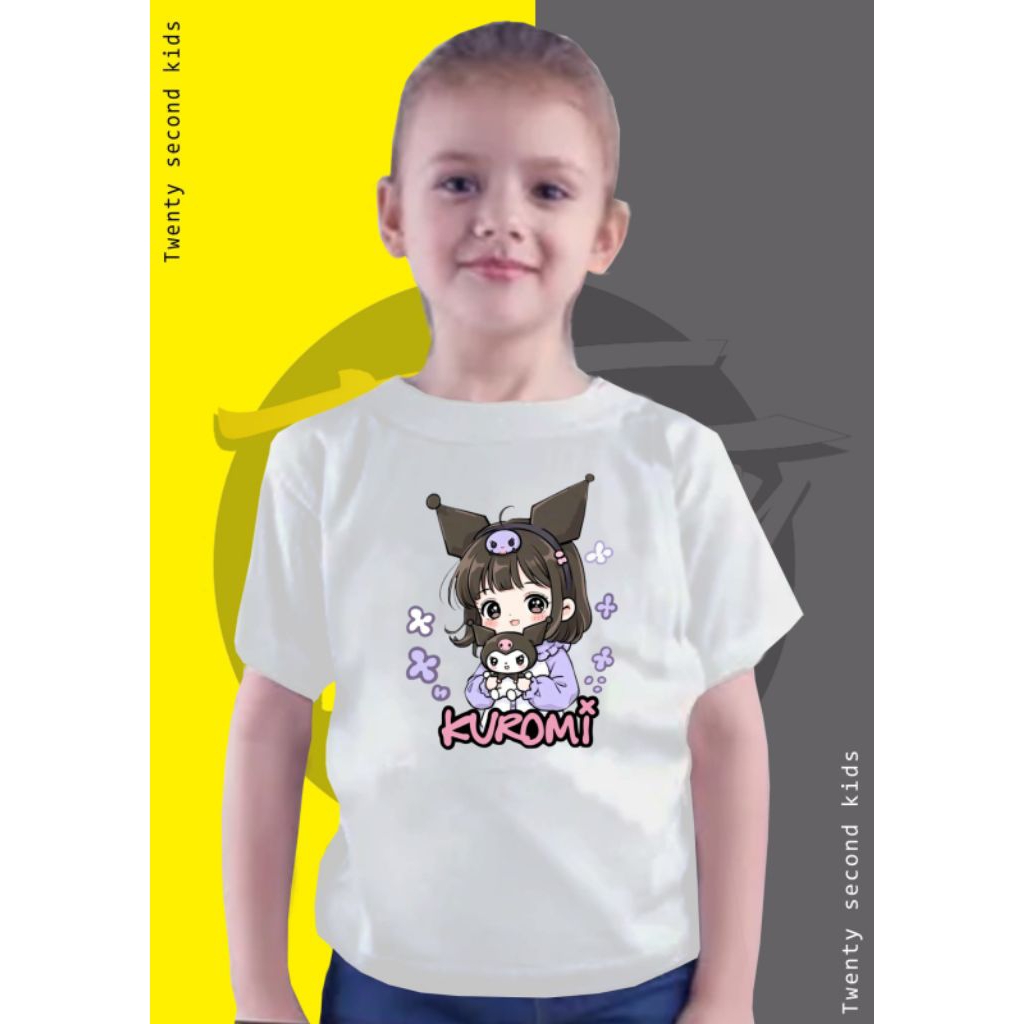 KATUN Twenty second kid - เสื้อยืดเด็กผู้หญิง/เด็กผู้หญิงผ้าฝ้ายหวี 24s สามารถขอสกรีนได้ตามใจคุณ