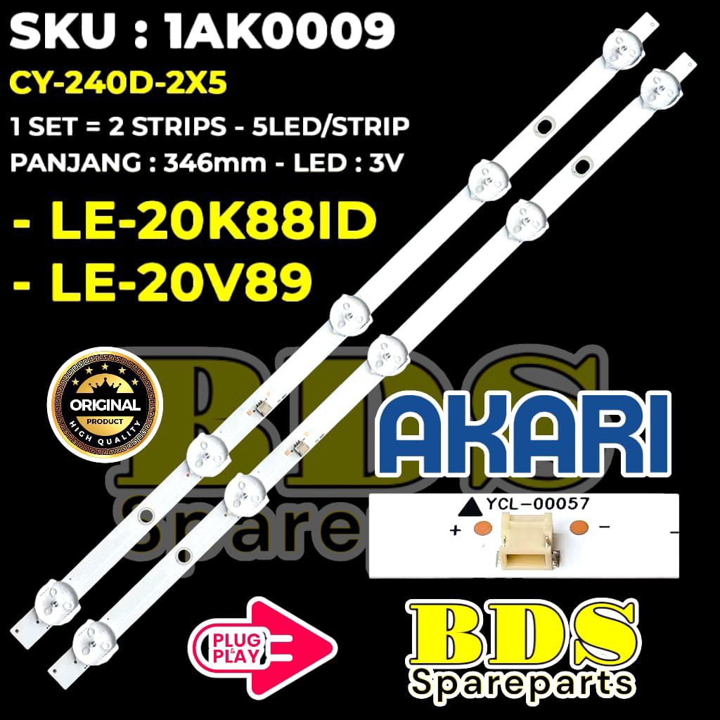 20 INC LED TV BACKLIGHT LE-20K88 LE-20V89 LE-20K88ID