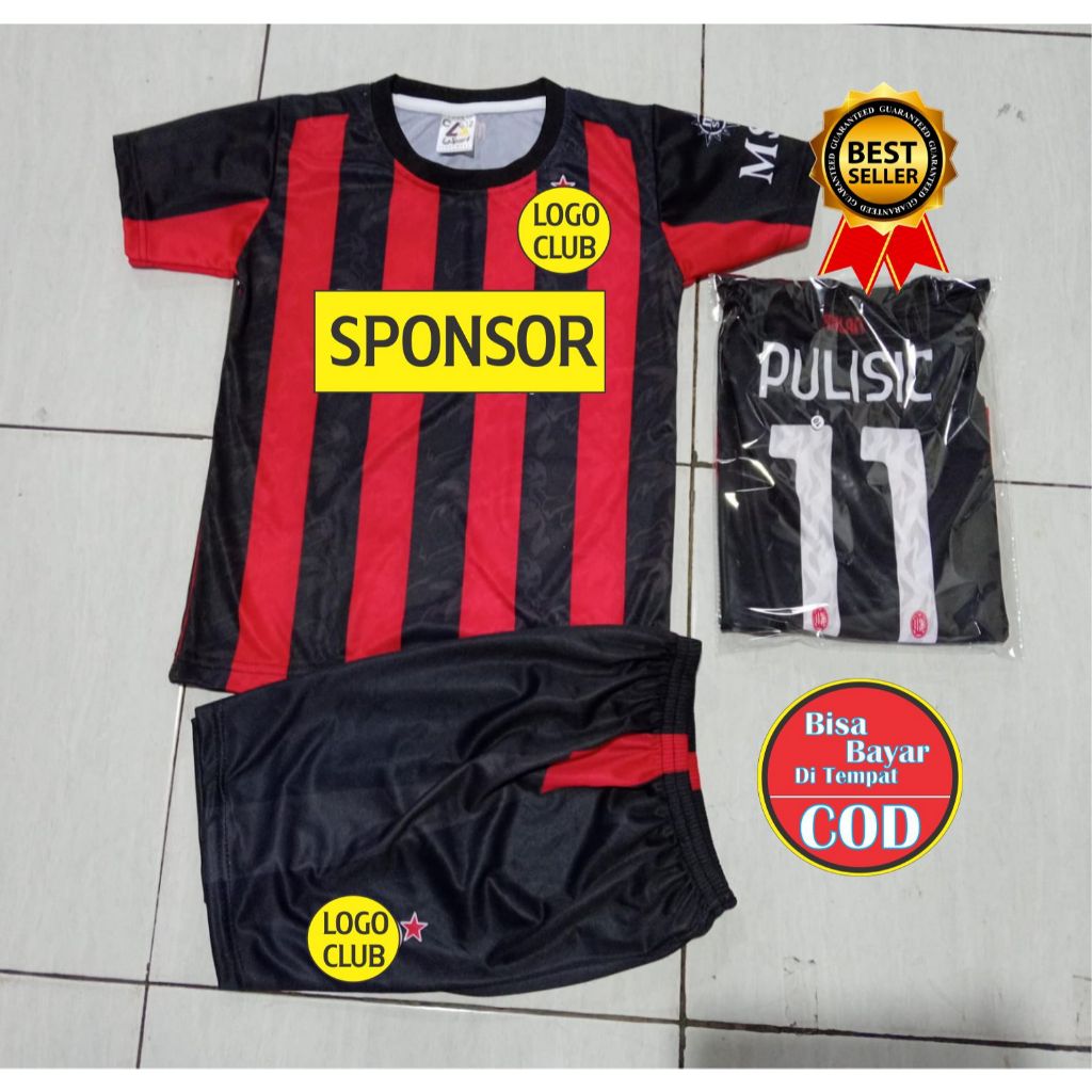 เสื้อ Ac milan away 2025 2026 | เสื้อเด็กชาย Ac milan | เสื้อ Ac milan 2025 2026 | เสื้อผ้าเด็กผู้ชา