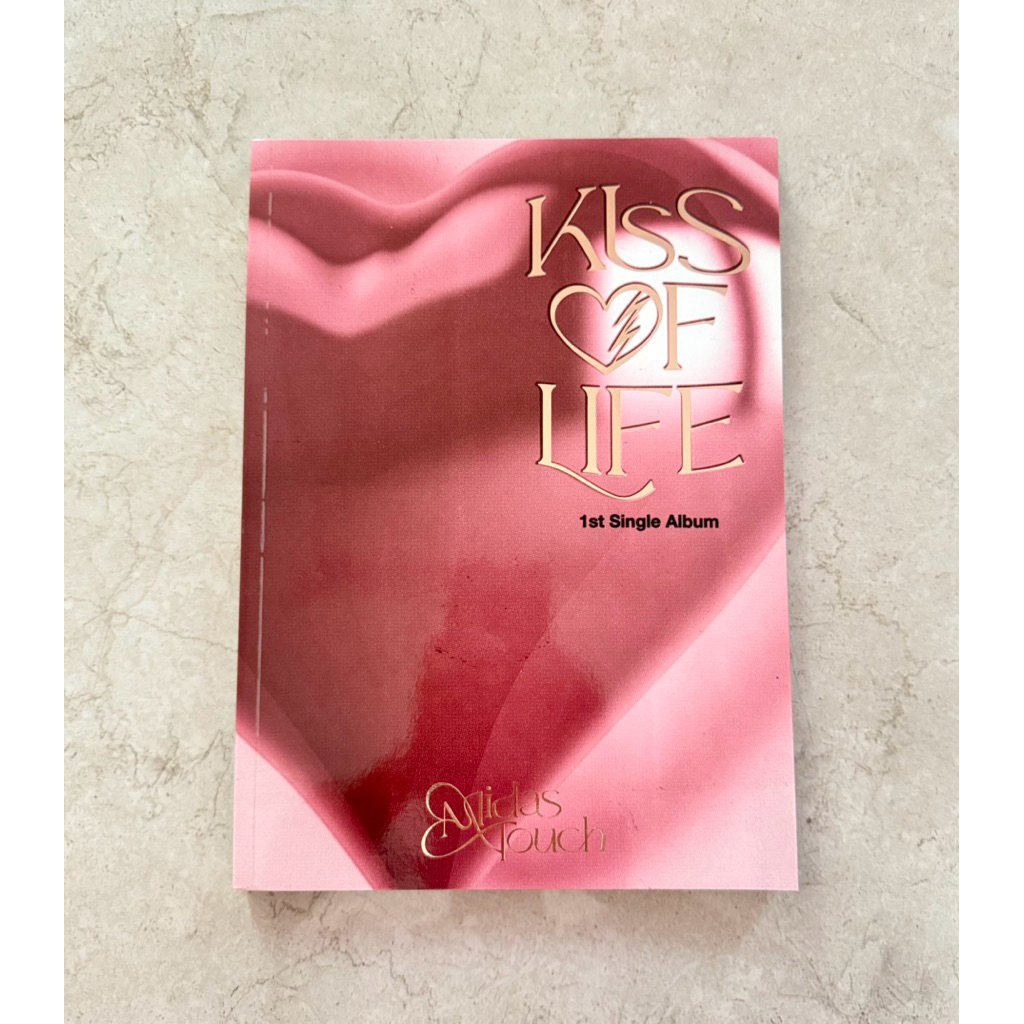 KISS OF LIFE MIDAS TOUCH อัลบั้ม (โฟโต้บุ๊ค ver.) [หนังสือ]