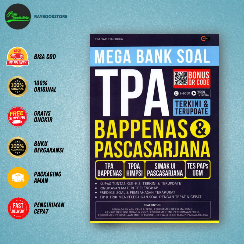 หนังสือ Mega Bank ของ TPA BAPPENAS & คําถามระดับสูงกว่าปริญญาตรี - CMedia