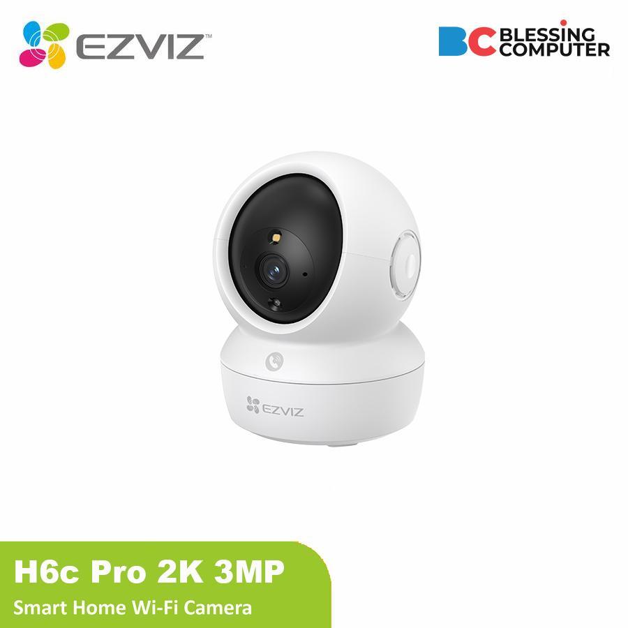 EZVIZ CS-H6c Pro 2K 3MP Pan & Tilt กล้องบ้านอัจฉริยะ