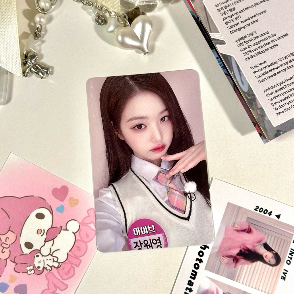 Hearteuhearteu 田 [READY STOCK] [OFFICIAL] IVE Jang Wonyoung Photocard ยุค I+3VE I Have, จาก POB Soun