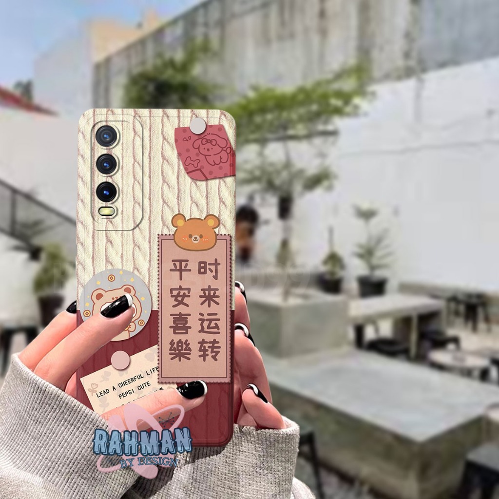 เคส HP Vivo V2043 - Vivo V2026 - Vivo V2026 - Vivo V2029 Fashion Case Softcase Macaron Protect Camer