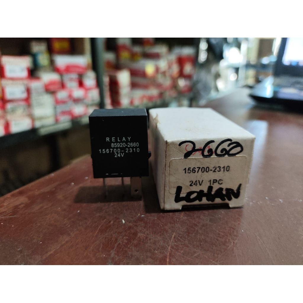 RELAY ASSY LOHAN 24V HINO 4 LEGS 156700-2310