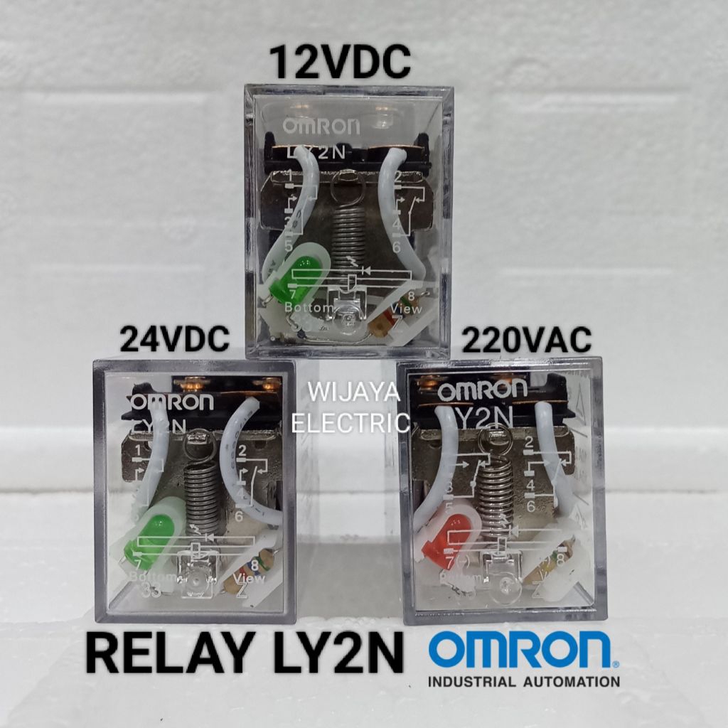 รีเลย์ Omron ly2 ly2n ly2n-j 24vdc 8pin 10a เดิม