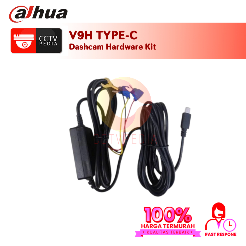 DAHUA V9H Dashcam Hardware Kit (Type-C)