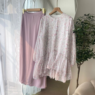 Savana oneset | tunik floral | basic skirt | oneset tunik lucu | oneset tunik floral | oneset casual