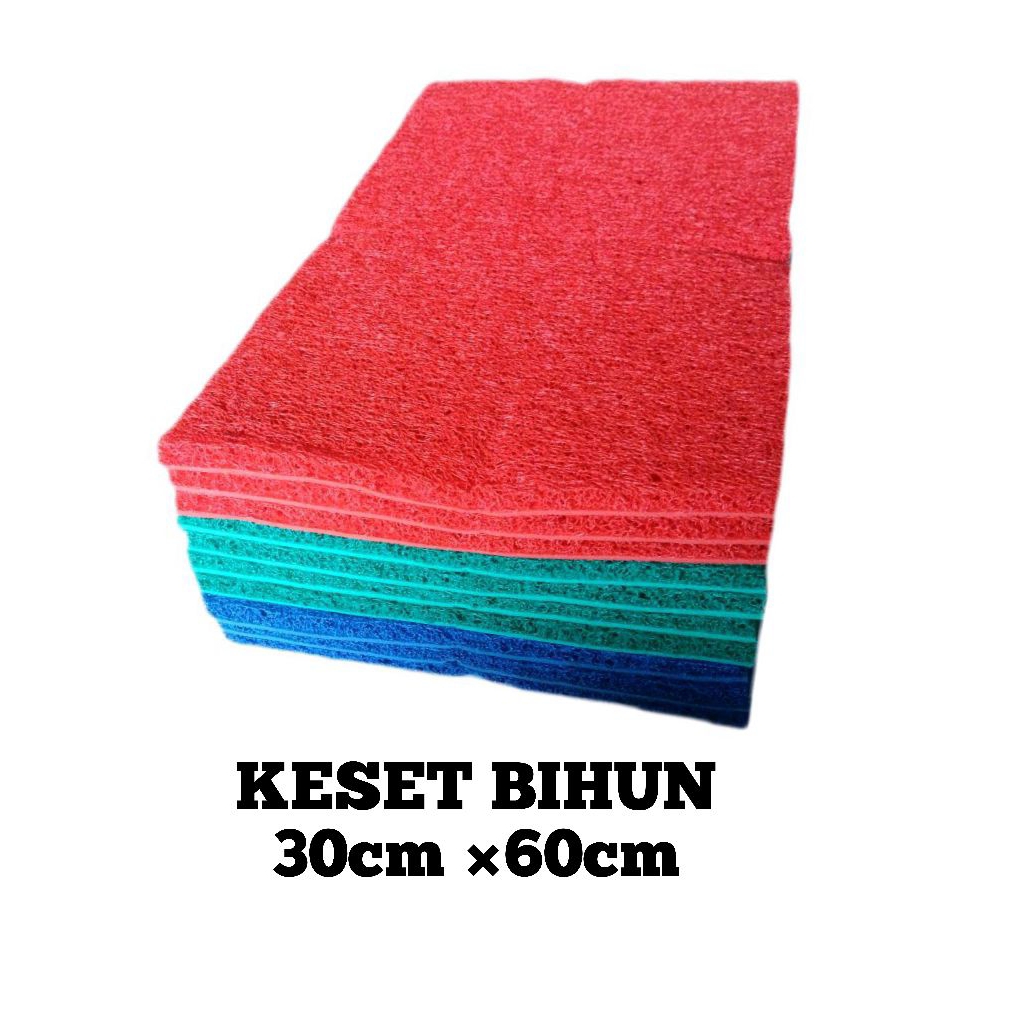 THICK BIHUN ANTI-SLIP FOOT MAT/THICK ANTI-SLIP BIHUN NOODLE MAT 60CM30CM
