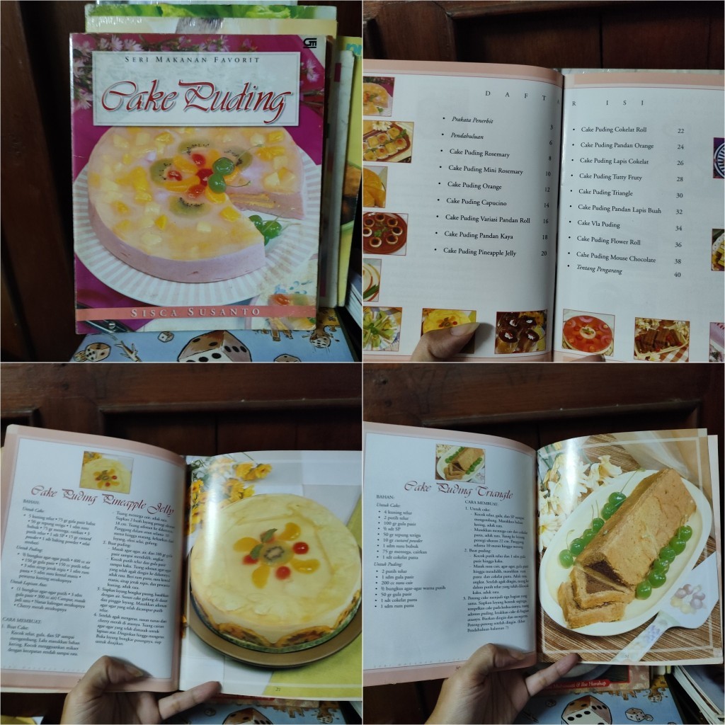 Sisca Susanto: หนังสือทําอาหารและสูตร