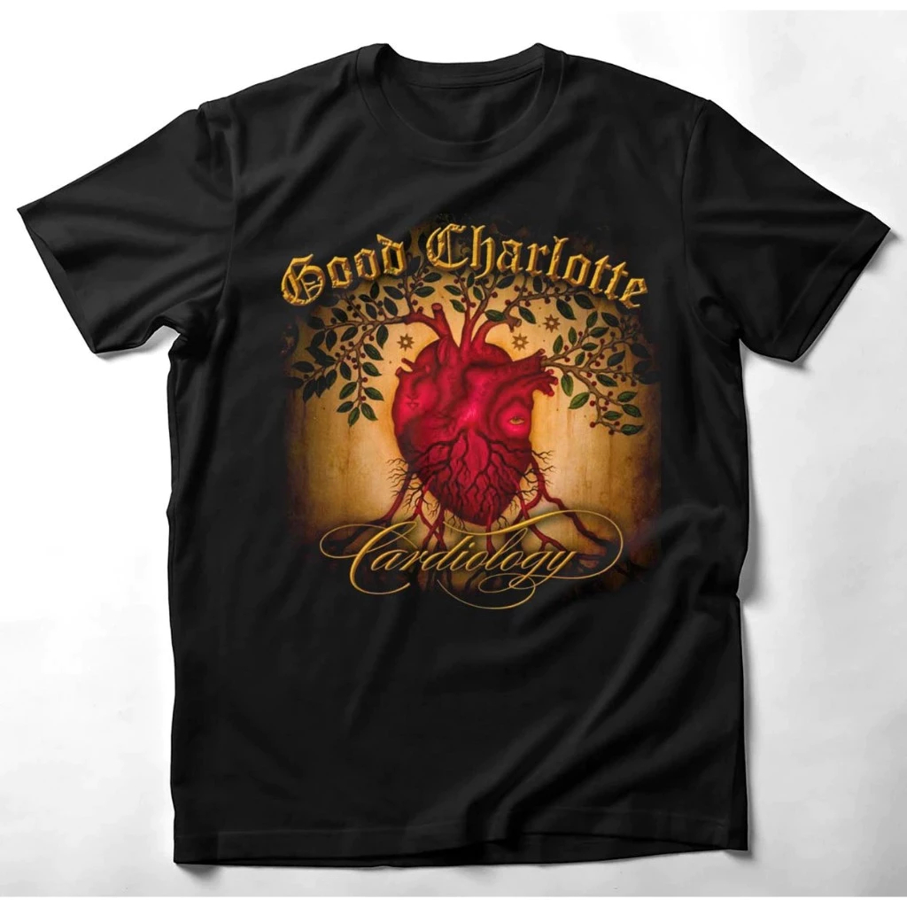 Asxar_Store Good Charlotte Music Shirt เสื้อยืดแขนสั้น Distro