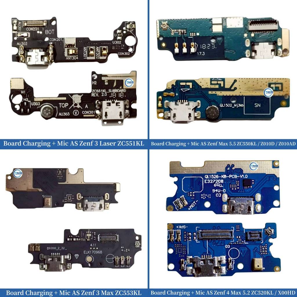 แท่นชาร์จ + แท่นชาร์จ + ไมค์ Asus Zenfone 3 Laser ZC551KL - Max 5.5 ZC550KL - 3 Max ZC553KL - 4 Max 