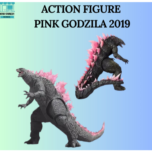 Godzilla Pink Godzilla Action Figure 2019 Vs Kong Star King Shimo Monster Kaiju Earth