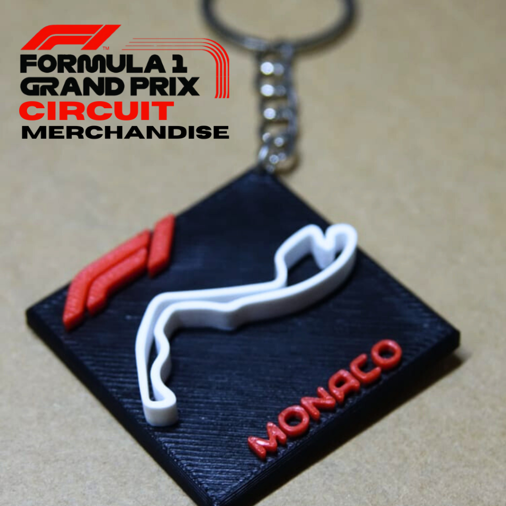 F1 Grand Prix Circuit พวงกุญแจนูน | Grand Prix Formula One สินค้านูน