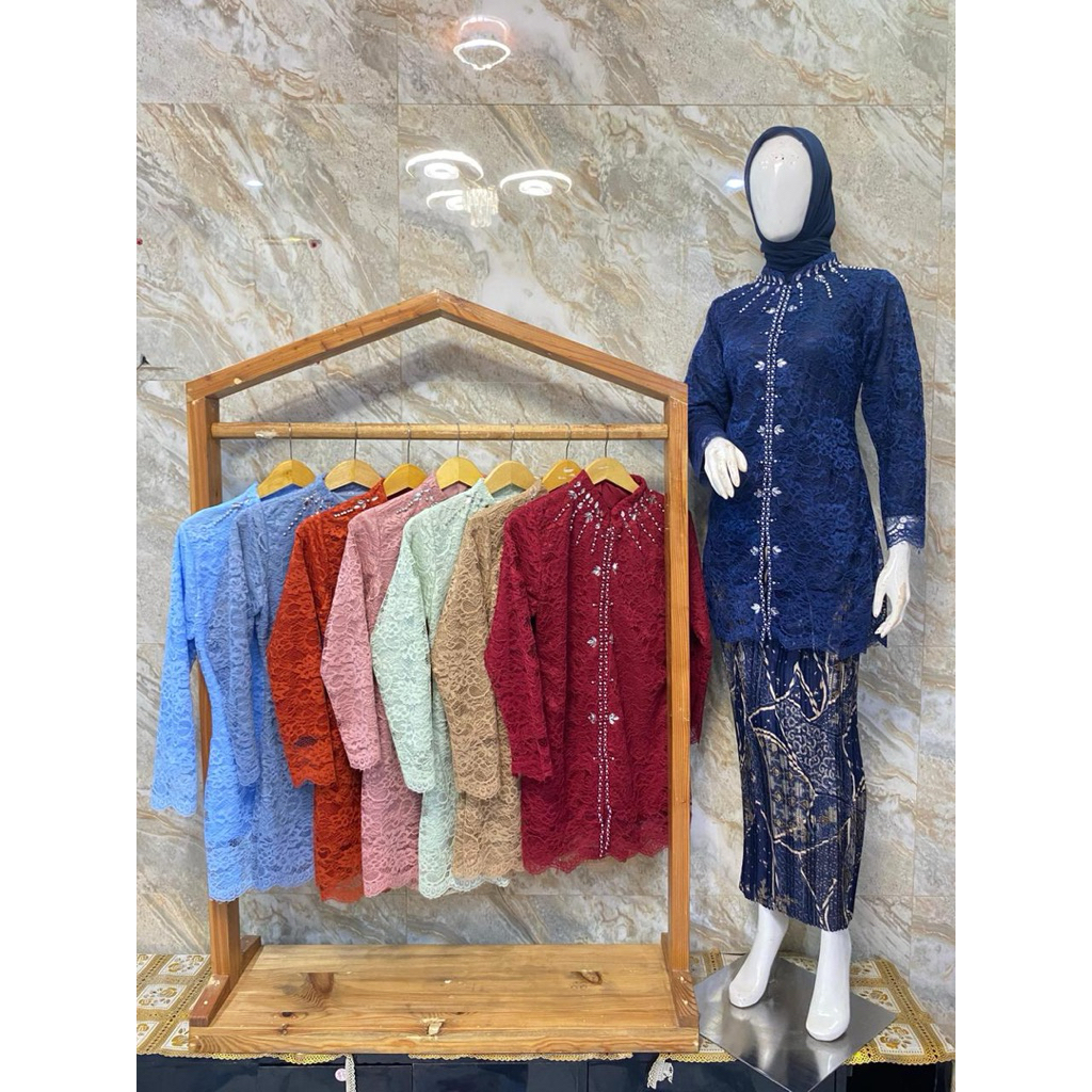 Sr_Studio Premium burkat kebaya ชุดสําหรับสําเร็จการศึกษา////ซับในเต็มตัว