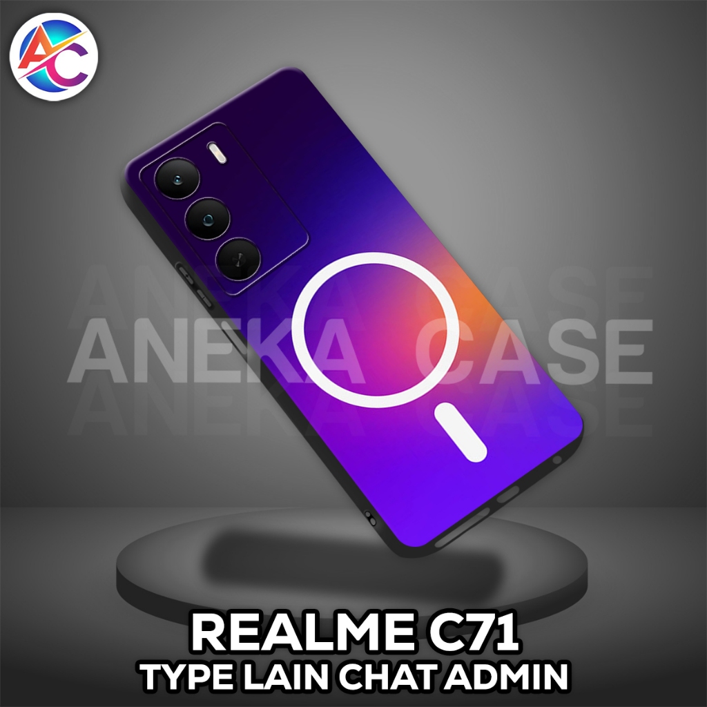 AC72-Case REALME C71-RING Motif-Softcase REALME C71-เคส REALME C71-ซิลิโคน REALME C71