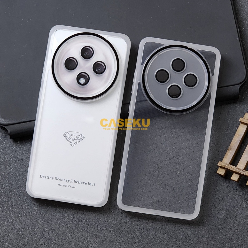 เคสOppo Reno 12 5GเคสOppo Reno 12 Pro Oppo Reno 12Fปลอกพรีเมี่ยมใสเลนส์กล้องป้องกันSCL