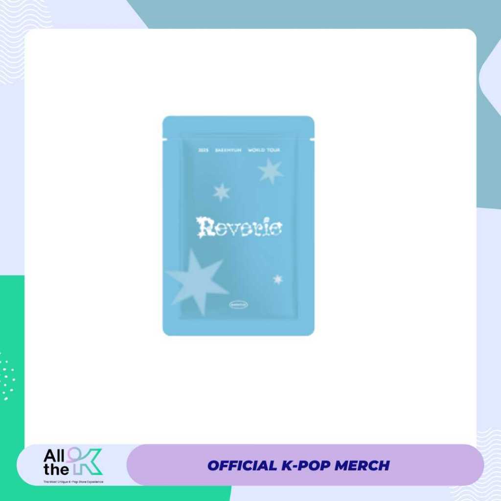 BAEKHYUN - TRANDING CARD / 2025 BAEKHYUN WORLD TOUR [Reverie] OFFICIAL MD