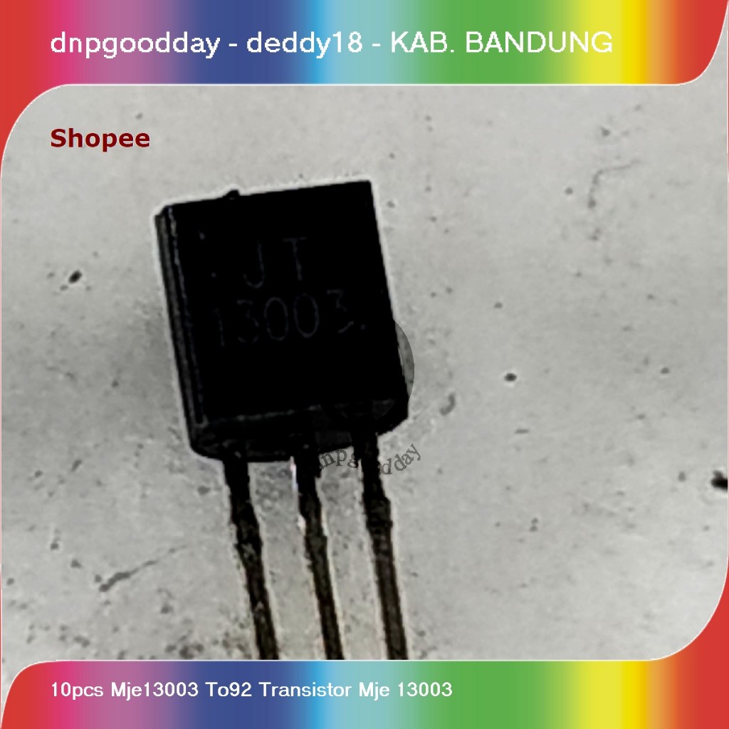 10 ชิ้น mje13003 to92 ทรานซิสเตอร์ mje 13003