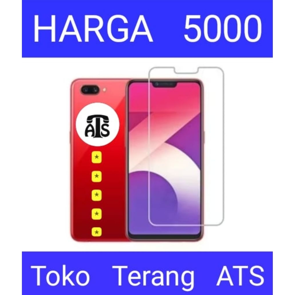LAYAR OPPO CPH1853 Oppo A3s อุปกรณ์เสริมโทรศัพท์มือถือ Oppo ตัวป้องกันหน้าจอมือถือ HP รุ่น OPPO CPH1
