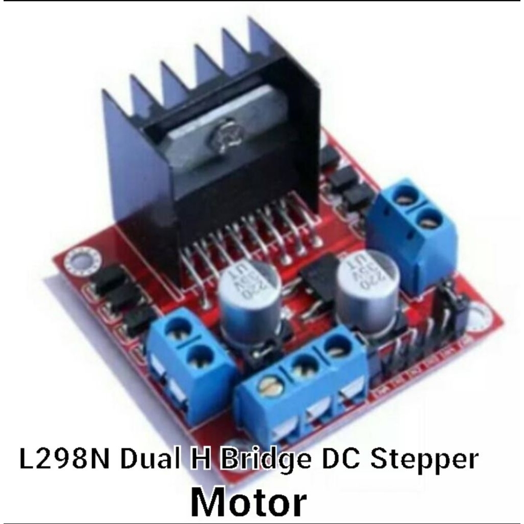 L298N บอร์ดควบคุมไดรฟ์ DC Stepper Motor Dual H Bridge พร้อม L298N