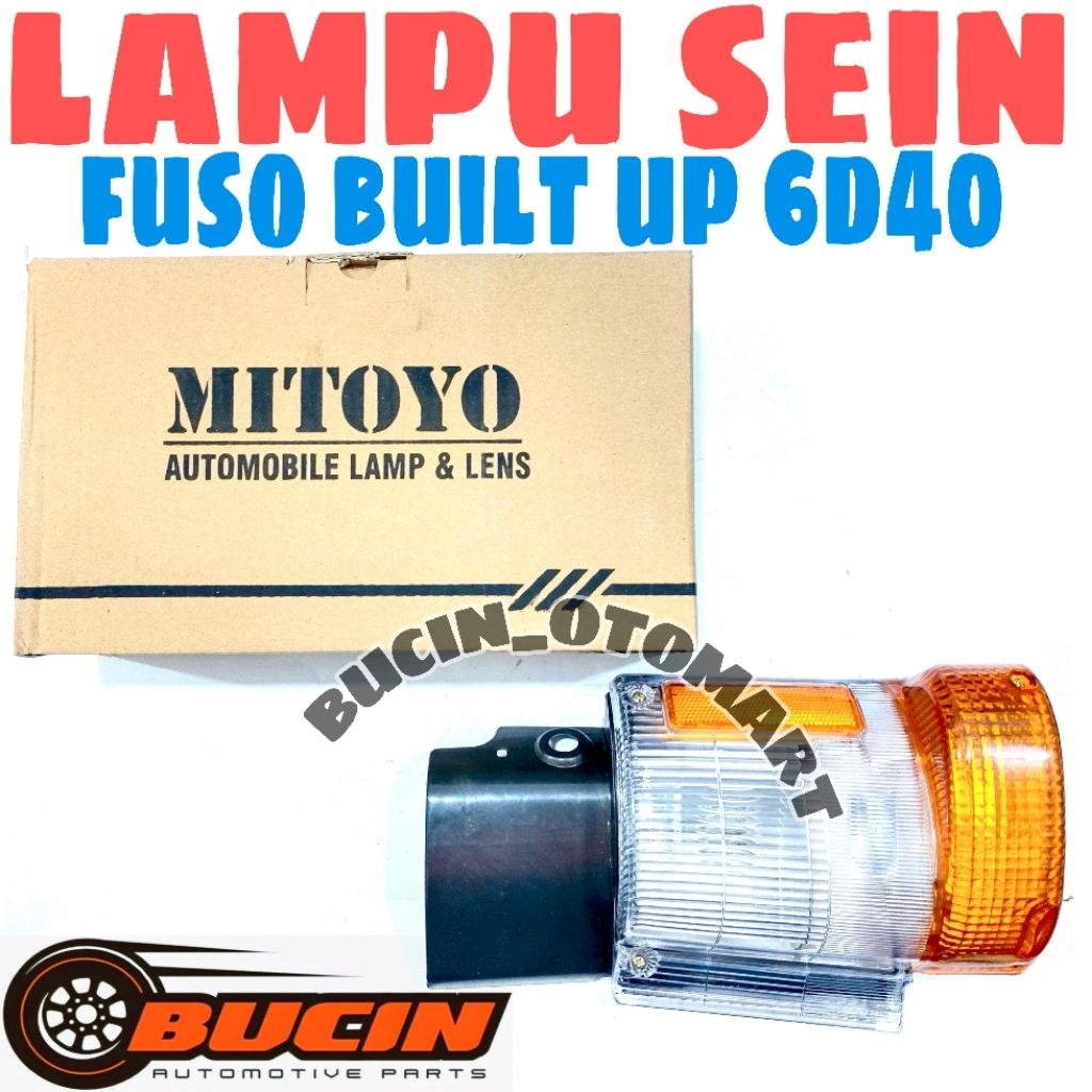 MATA Mitsubishi Fuso ไฟเลี้ยว Assy Built Up / Build Up 6D40 (Cats Eye) ยี่ห้อ Mitoyo - มีขวาและซ้าย 