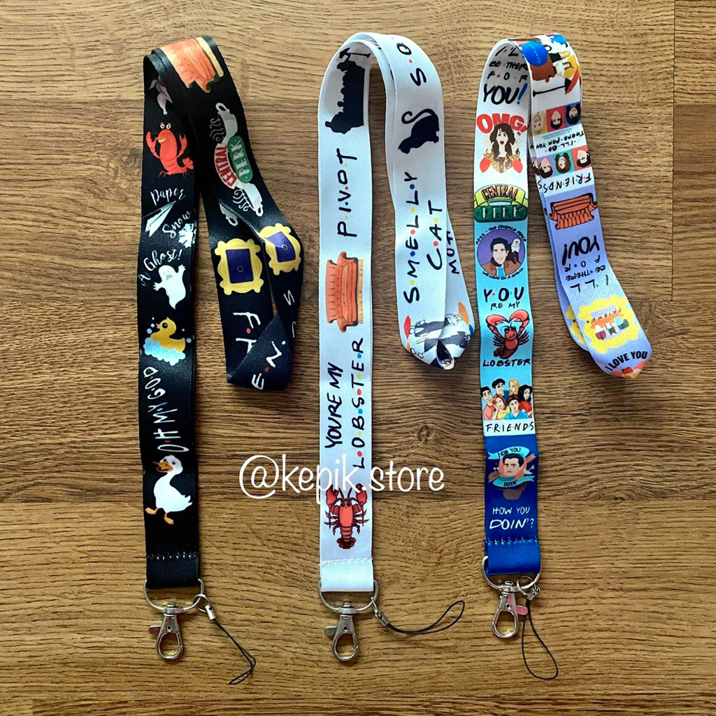 ใหม่ LANYARD FRIENDS TV SHOW COLORFUL