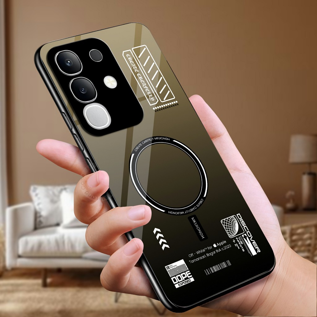 VIVO Y29 4G Glass Softcase - เคสมือถือ - VIVO Y29 4G [GC 484]