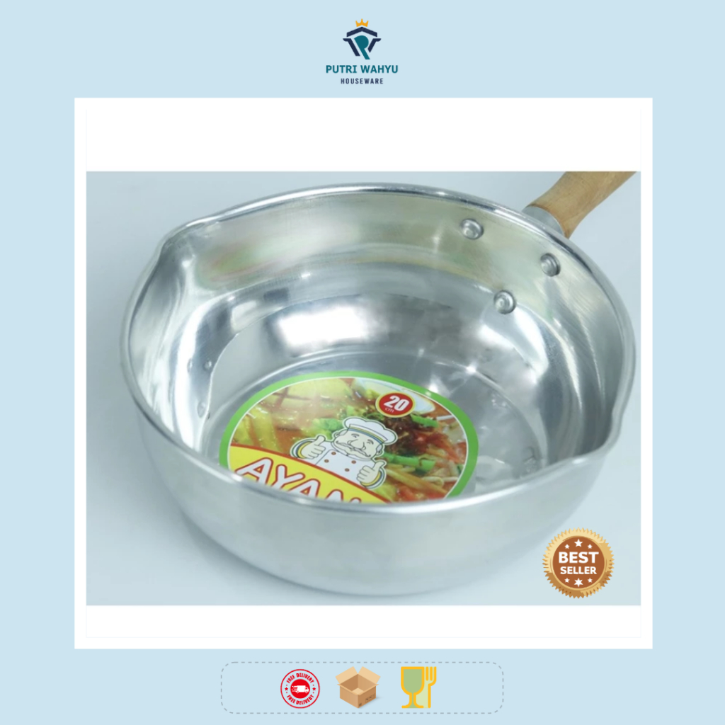 AYANO PLEAIN MILK POT 1MM 20 CM