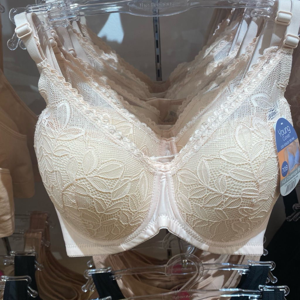 YOUNG CURVES UNDERWIRE BRA LACE CUP B (C03-10362)