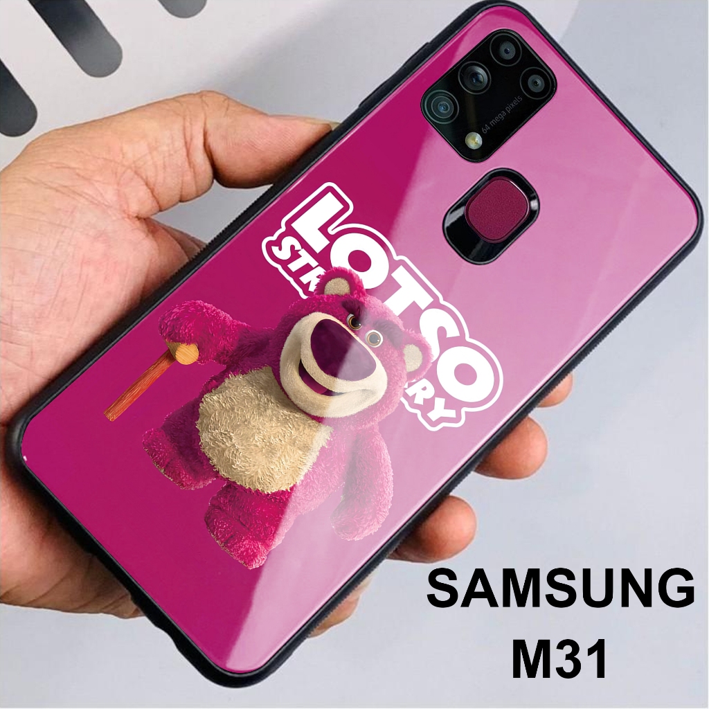 HP SAMSUNG M31 Glossy Case LOTSO CUTE Motif Samsung M31 Silicone Phone Case Softcase