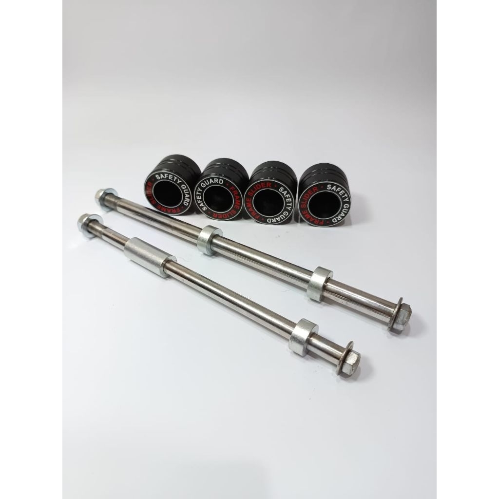 เพลาสวิงอาร์มล้อหน้า-หลัง KLX150/CRF150 Supermoto