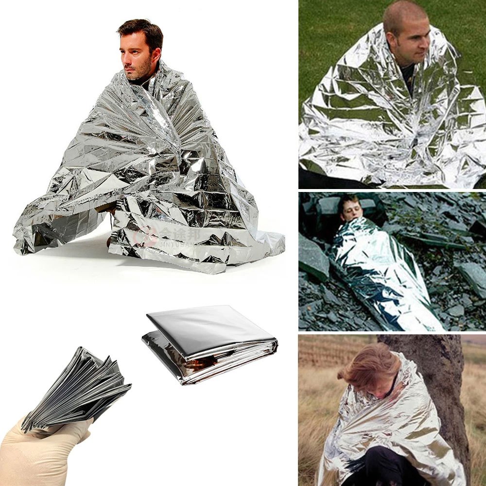 EMERGENCY HIKING BLANKET EMERGENCY THERMAL BLANKET 130 x 210 ซม.