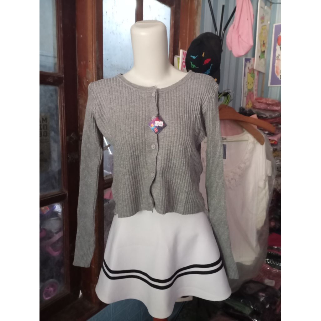 CARDIGAN crop top***