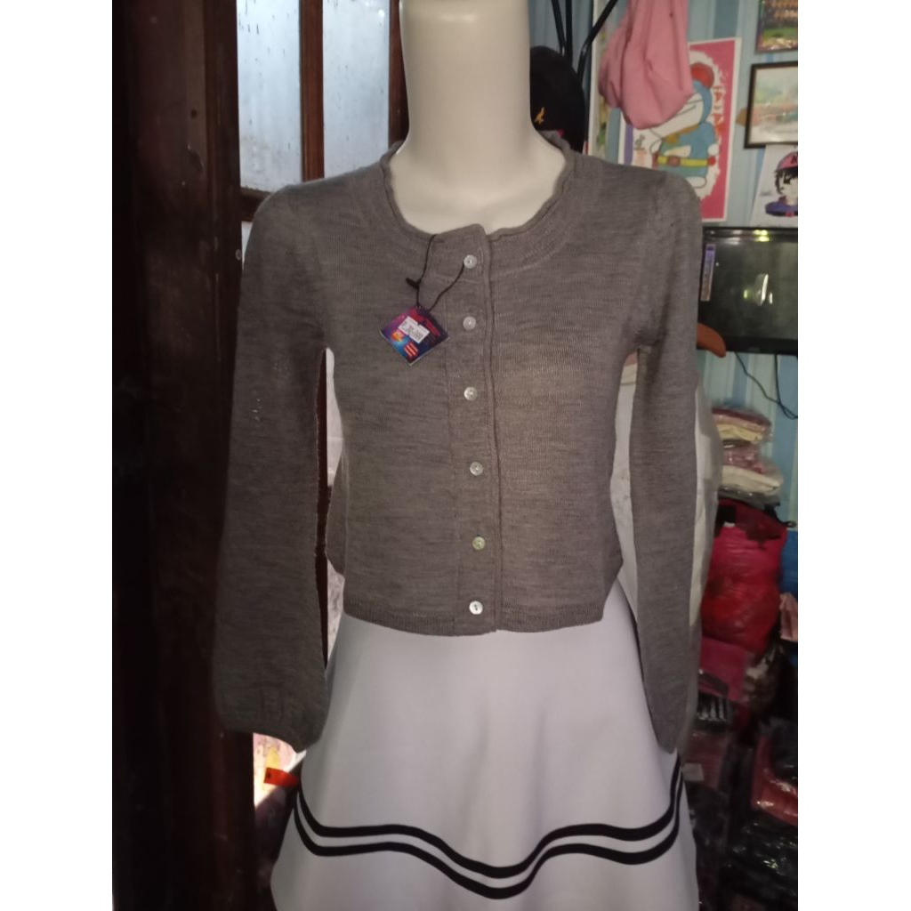 Cardigan crop top***
