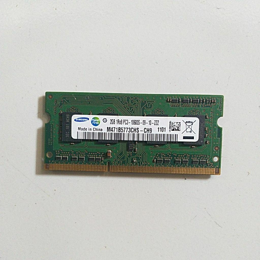 แล็ปท็อป 2GB RAM 1Rx8 PC3