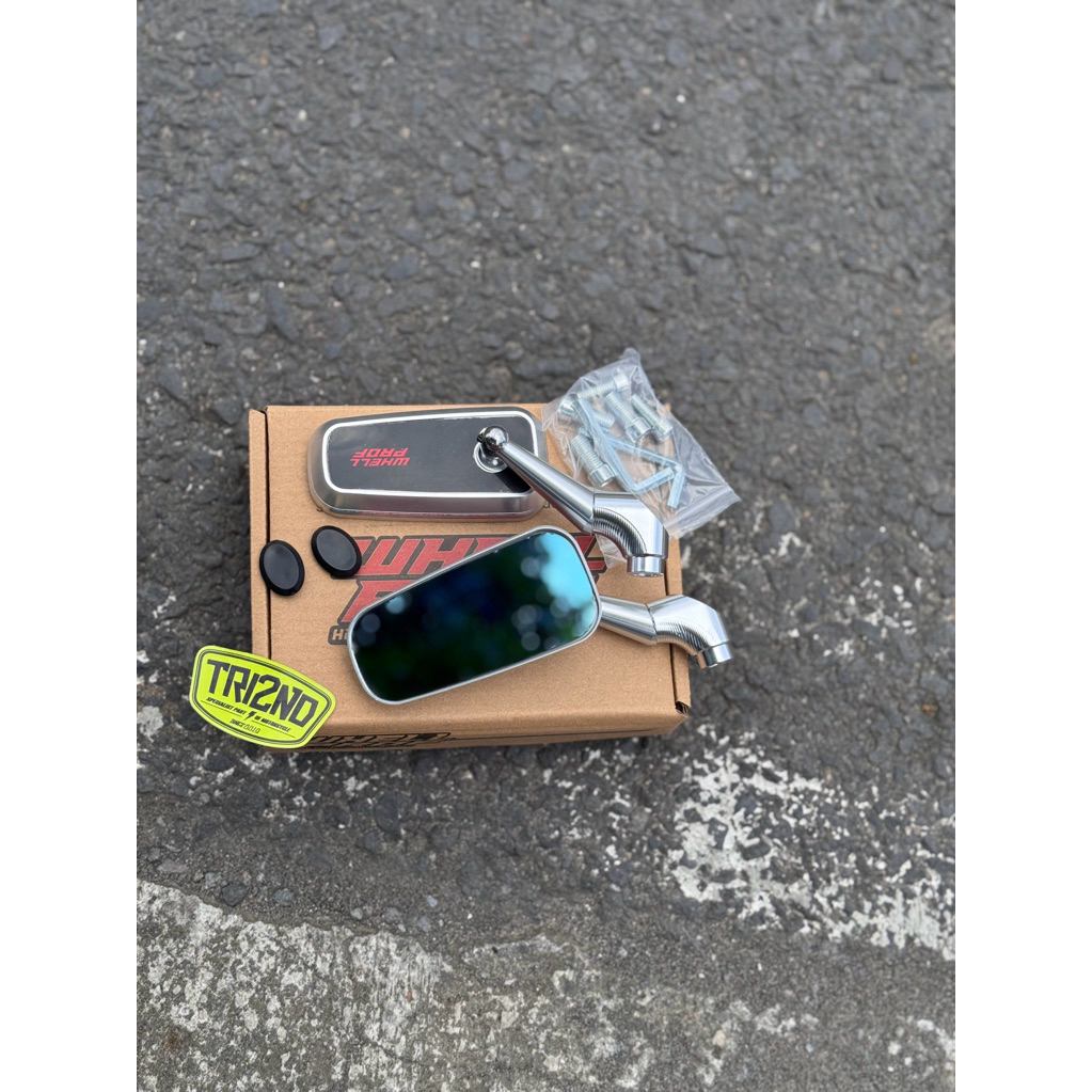 ต้นฉบับ H2C MIRRORS H2C FULL CNC MIRRORS ORIGINAL VIETAM SILVER และสีดํา UNIVERSAL สําหรับรถจักรยานย