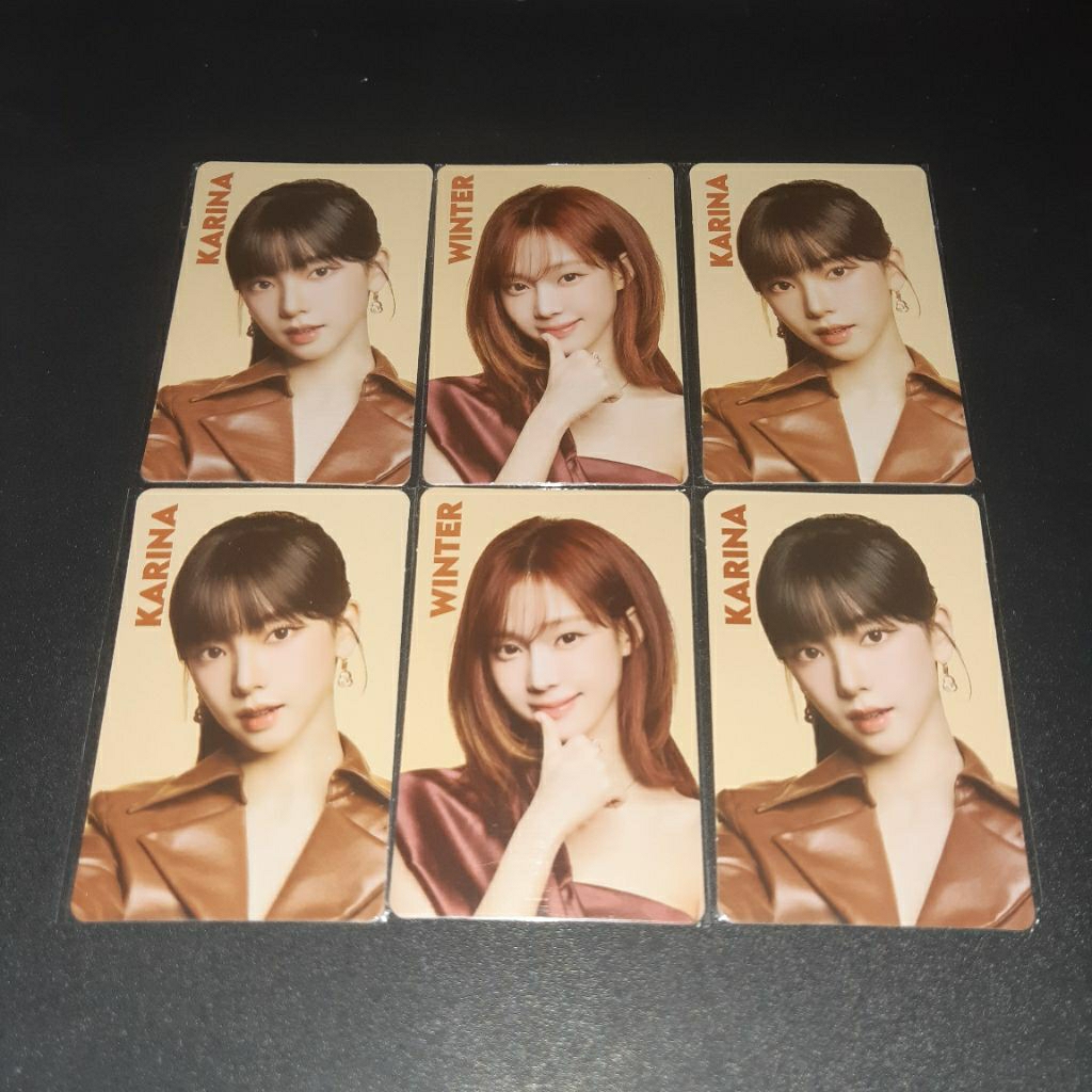 Nabati X Aespa Photocard (อย่างเป็นทางการ)
