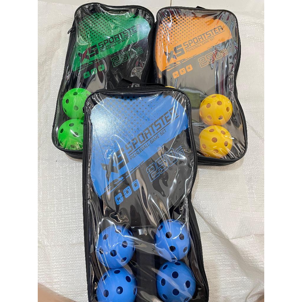 Pickleball ชุด 2 ชิ้นแร็กเก็ต Pickleball Paddle ชุด Paddle เทนนิส Paddle Pickleball Bala Pickleball 